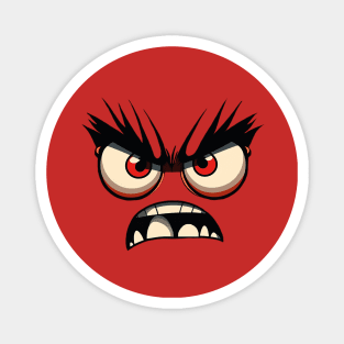 angry eyes Magnet